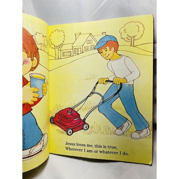 Jesus Loves Me All The Time, A Happy Day Book Vintage Children's Hardcover - Picture 6 of 12
